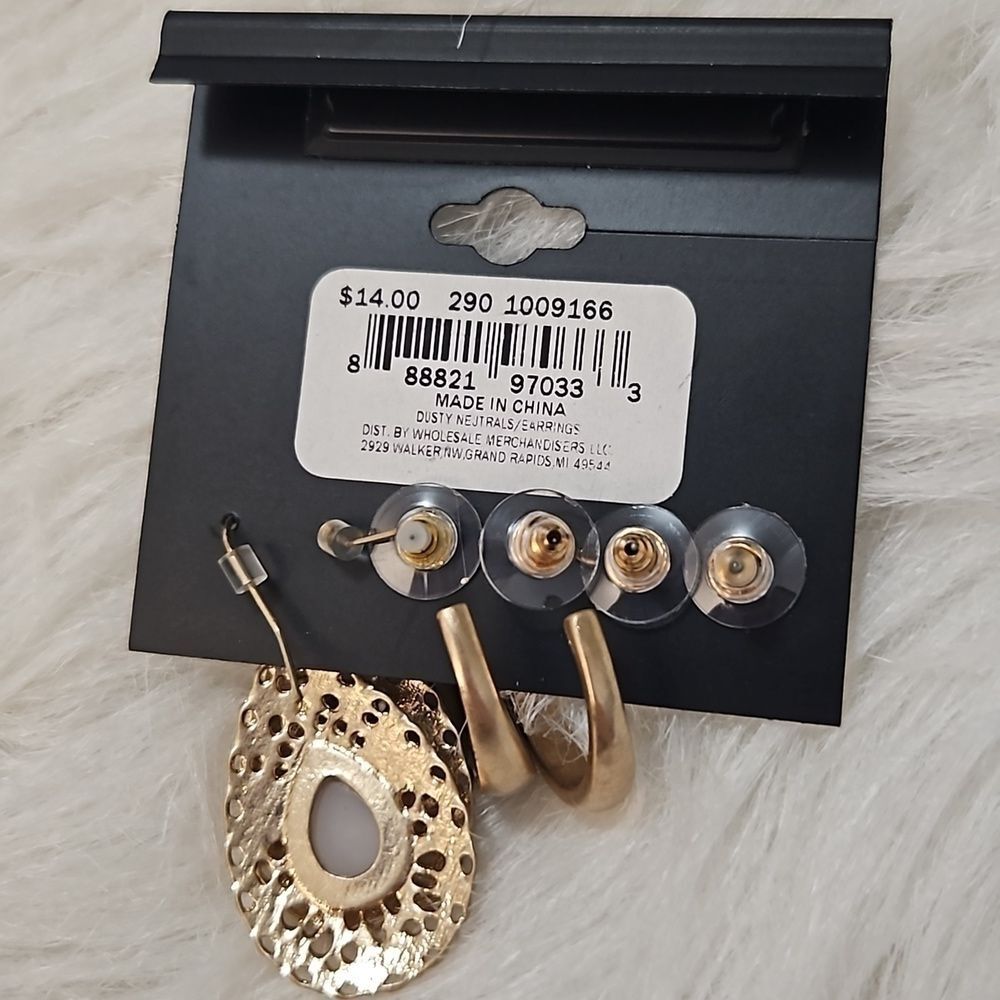 Earring Trio Set - Picture 5 of 5